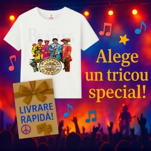 Tricou The Beatles - Sgt. Pepper, muzica Hip-Hop / Rap, Dama | Barbat | Copii - Img 13