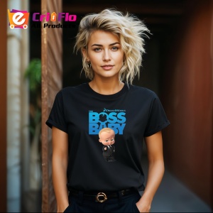 Tricou The Boss Baby bebelus sef in misiuni secrete si comice, Copii | Dama | Barbat , tricou negru - Img 8