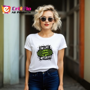Tricou The Life Chosen Is Not Easy Haltera, Copii | Dama | Barbat - Img 16