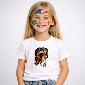 Tricou Thomas Muller Germany World Cup Fifa 2026 V9, din bumbac 100%, tricou alb, Copii | Dama | Barbat - Img 2