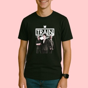 Tricou Train - Band Portrait, muzica Hip-Hop / Trap, Dama | Barbat | Copii, Culoare Negru