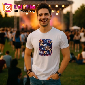 Tricou Trumpet Is My Therapy, Copii | Dama | Barbat - Img 6