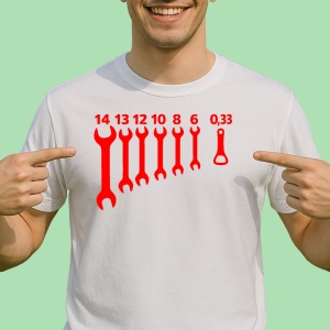 Tricou Trusa De chei a unui mecanic - Copii | Dama | Barbat - Img 2