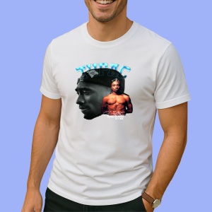 Tricou Tupac classic B&W profile, muzica Pop Rock, Dama | Barbat | Copii