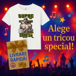 Tricou Tupac GTA V Muscles, muzica Pop, Dama | Barbat | Copii - Img 15