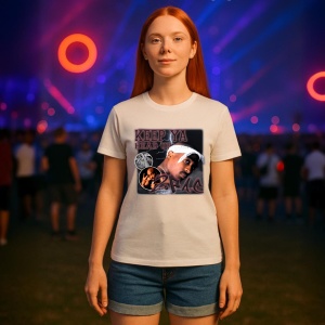Tricou Tupac Keep Ya Head Up, muzica Not Applicable, Dama | Barbat | Copii - Img 8