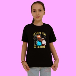 Tricou Tyler The Creator, muzica Hip-Hop / Trap, Dama | Barbat | Copii, Culoare Negru - Img 2