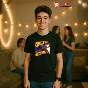 Tricou Tyler, The Creator - Red Microphone, muzica Pop / R&B / Reggae, Dama | Barbat | Copii, Culoare Negru - Img 8