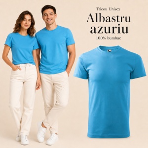 Tricou Unisex Damă / Bărbat Heavy New 137 – 100% Bumbac, Guler Rotund, 200 g/m², XS–5XL - Img 12