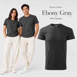 Tricou Unisex Damă / Bărbat Heavy New 137 – 100% Bumbac, Guler Rotund, 200 g/m², XS–5XL - Img 22