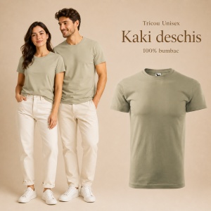 Tricou Unisex Damă / Bărbat Heavy New 137 – 100% Bumbac, Guler Rotund, 200 g/m², XS–5XL - Img 32