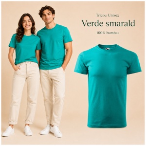 Tricou Unisex Damă / Bărbat Heavy New 137 – 100% Bumbac, Guler Rotund, 200 g/m², XS–5XL - Img 52