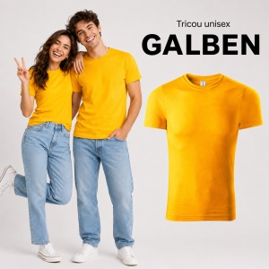 Tricou Unisex Damă și Bărbat model simplu tip Tommy - Img 19