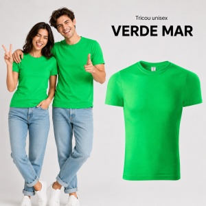 Tricou Unisex Damă și Bărbat model simplu tip Tommy - Img 29