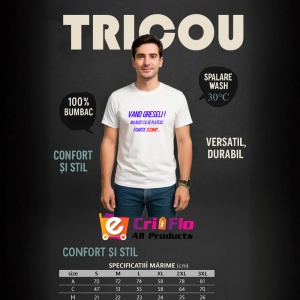 Tricou vand greseli am auzit ca se platesc foarte scump mesaj ironic, Copii | Dama | Barbat - Img 5