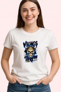 Tricou Vikings Are Here Craniu, Copii | Dama | Barbat