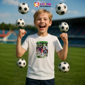 Tricou Vinicius Jr. Cash Money The Best - Copii | Dama | Barbat
