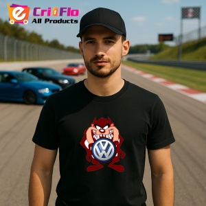 Tricou Volkswagen 2 Tazz Zambeste Amenintator | Unisex Dama si Barbat - Img 2