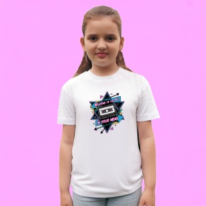 Tricou Welcome To The 90s Caseta Neon, Copii | Dama | Barbat - Img 3