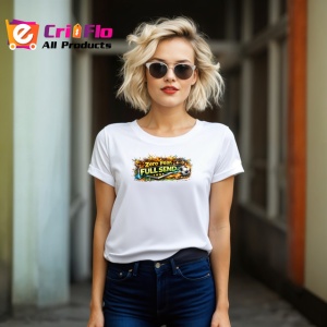 Tricou Zero Frica Full Send Minge Fotbal V1, din bumbac 100% , tricou alb pentru Copii | Dama | Barbat - Img 8