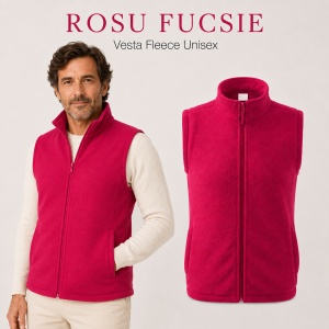Vesta Polar Fleece Unisex Bărbat cu Fermoar Malfini Next 518 – 280 g/m² - Img 23