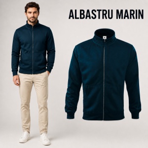 Bluză cu Fermoar Tip Hanorac Bărbați Malfini 407 Adventure – 300 g/m² - Img 11