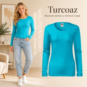 Bluză de Femei cu Mâneci Lungi | 15 culori disponibile -139 - Img 14
