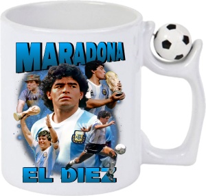 Cana Antistres Personalizată cu Fotbalistul Diego Armando Maradona