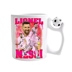 Cana antistres personalizata cu Lionel Messi