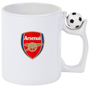 Cana Arsenal FC Anglia , cu logoul stema echipei, Cadoul Perfect