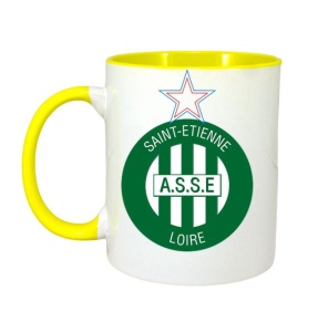 Cana AS Saint-etienne Franta , cu logoul stema echipei, Cadoul Perfect - Img 5