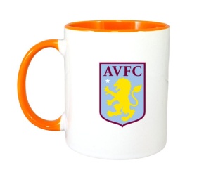 Cana Aston Villa Anglia , cu logoul stema echipei, Cadoul Perfect - Img 7
