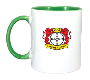 Cana Bayer Leverkusen Germania , cu logoul stema echipei, Cadoul Perfect - Img 3