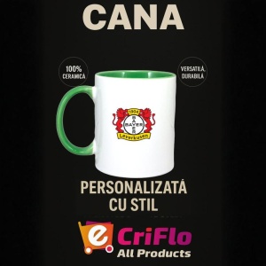 Cana Bayer Leverkusen Germania , cu logoul stema echipei, Cadoul Perfect - Img 20