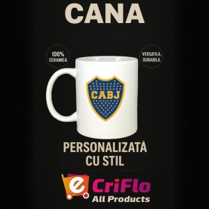 Cana Boca Juniors Argentina , cu logoul stema echipei, Cadoul Perfect - Img 15