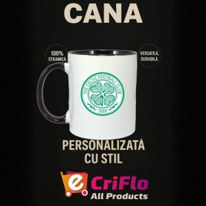 Cana Celtic FC Scotia , cu logoul stema echipei, Cadoul Perfect - Img 35