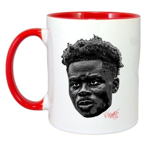 Cana cu fotbalistul Bukayo Saka-Arsenal FC - Img 6
