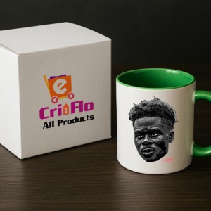 Cana cu fotbalistul Bukayo Saka-Arsenal FC - Img 18