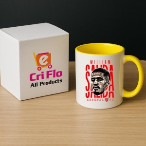 Cana cu fotbalistul William Alain Andr Gabriel Saliba-Arsenal FC - Img 11