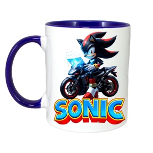 Cana cu Sonic Shadow pe motocicleta - Viteza Intunecata - Img 4