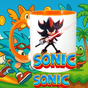 Cana cu Sonic Shadow - Razboinicul Sabiei Rosii - Img 15