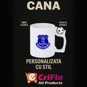 Cana Everton FC Anglia , cu logoul stema echipei, Cadoul Perfect - Img 13
