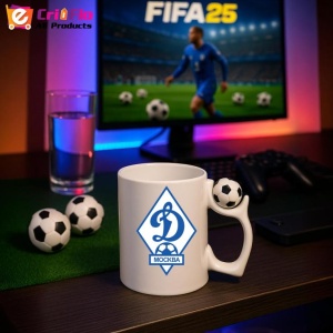 Cana FC Dinamo Moscova Rusia , cu logoul stema echipei, Cadoul Perfect - Img 11