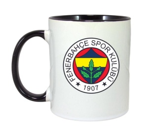 Cana Fenerbahce Turcia , cu logoul stema echipei, Cadoul Perfect - Img 6