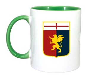 Cana Genoa CFC Italia , cu logoul stema echipei, Cadoul Perfect - Img 3