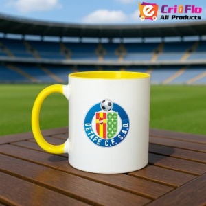 Cana Getafe logo Spania , cu logoul stema echipei, Cadoul Perfect - Img 32