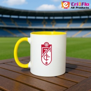 Cana Granada CF Spania , cu logoul stema echipei, Cadoul Perfect - Img 32