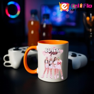 Cana K-POP cu formatia trupa KPOP BLACK PINK GIRL 595 - Img 41