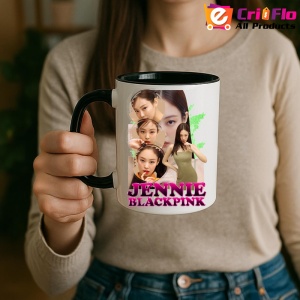 Cana K-POP cu formatia trupa KPOP BLACKPINK JENNIE 616 - Img 35