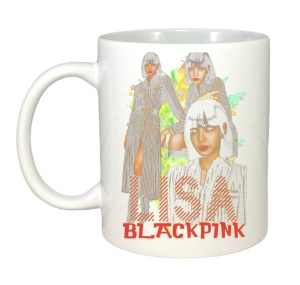 Cana K-POP cu formatia trupa KPOP BLACKPINK LISA 4 617 - Img 2
